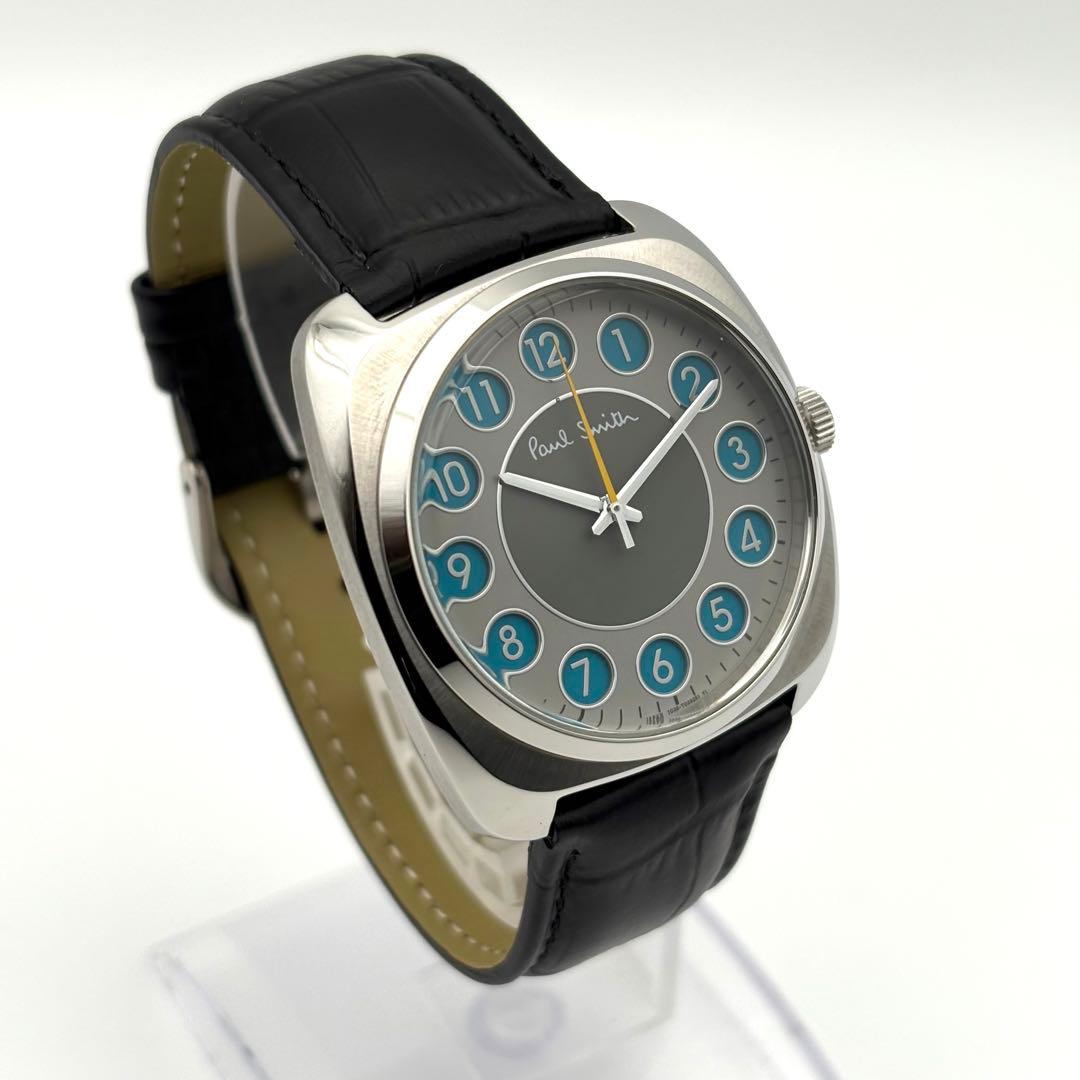 Paul Smith ダイヤル クォーツ 腕時計 グレー メンズ 箱付き