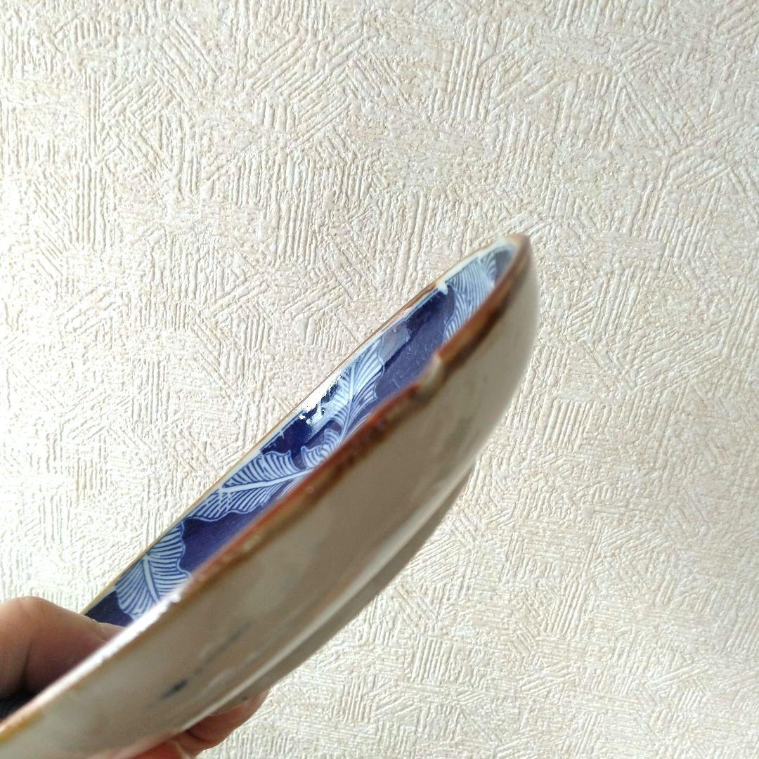古伊万里明治印判芭蕉文平皿五客 - メルカリ