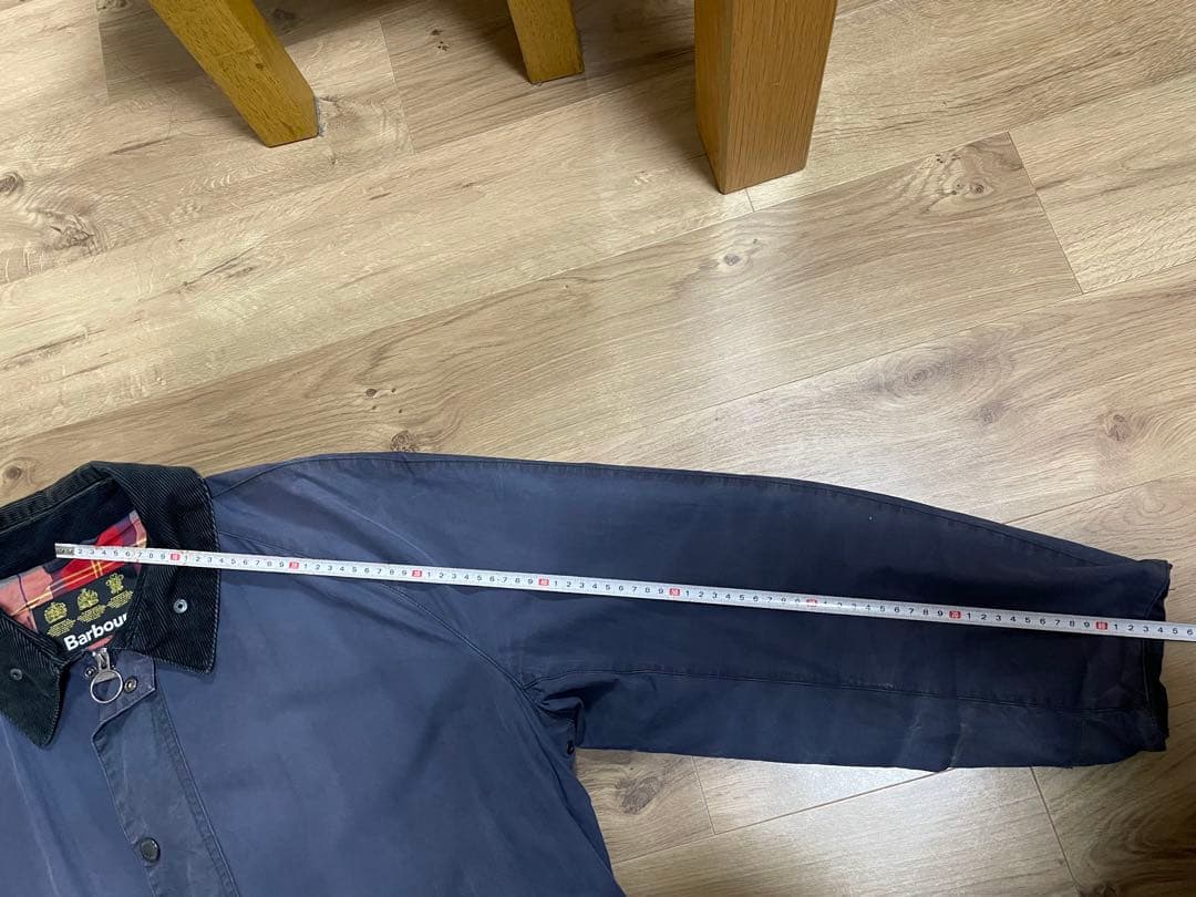 Barbour ネイビー　オイル洗浄済