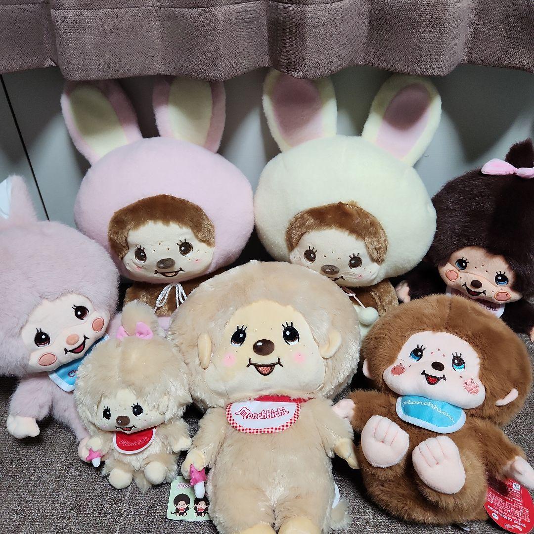 Chimutantan & Monchichi ぬいぐるみセット モンチッチ スタンダードタイプの人気サイズ「モンチッチ XL ぬいぐるみ」が発売