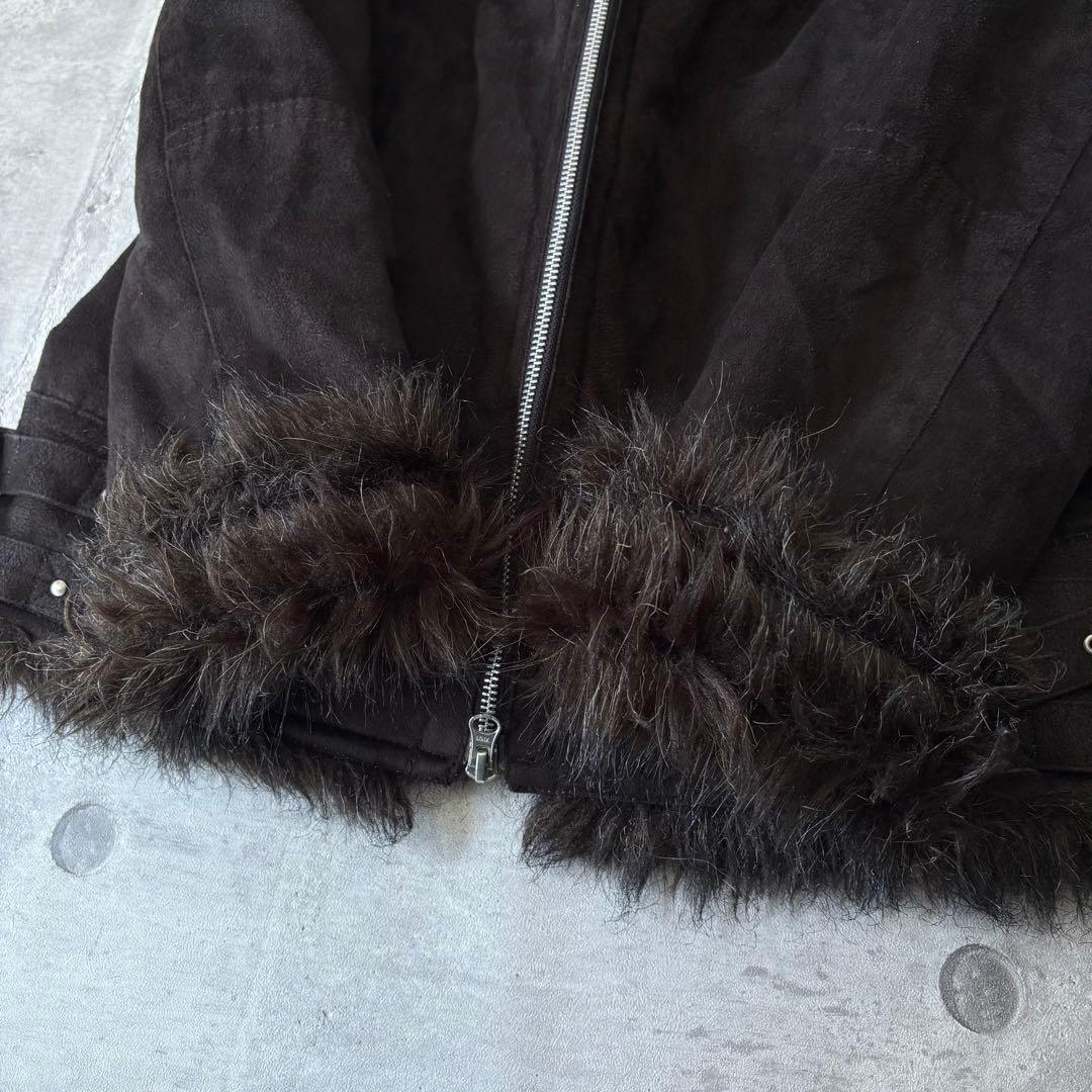 00s archive TORNADO MART far jacket y2k