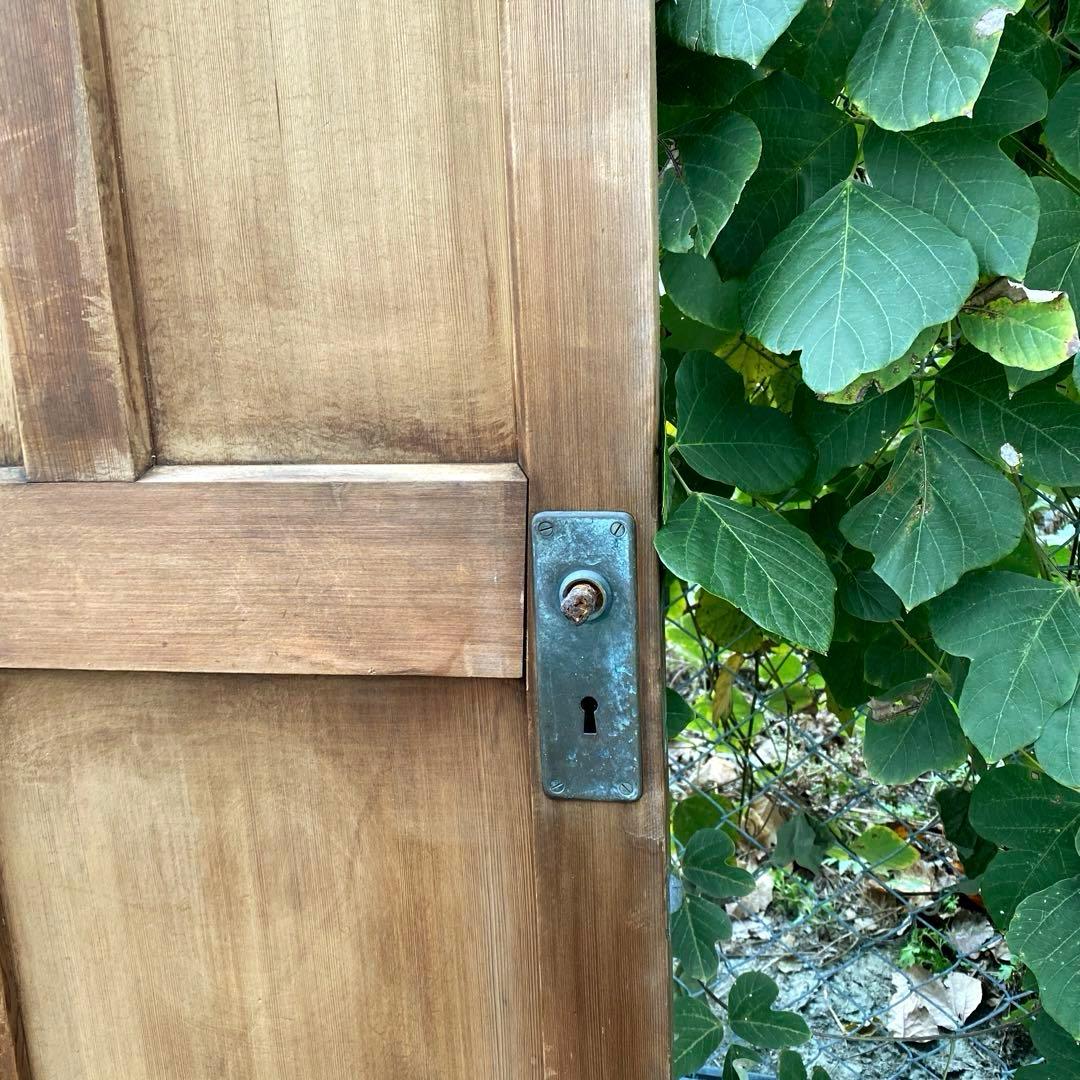 送料込み】木製ドア 扉 アンティーク建具 木製扉 店舗什器 DIY カフェ