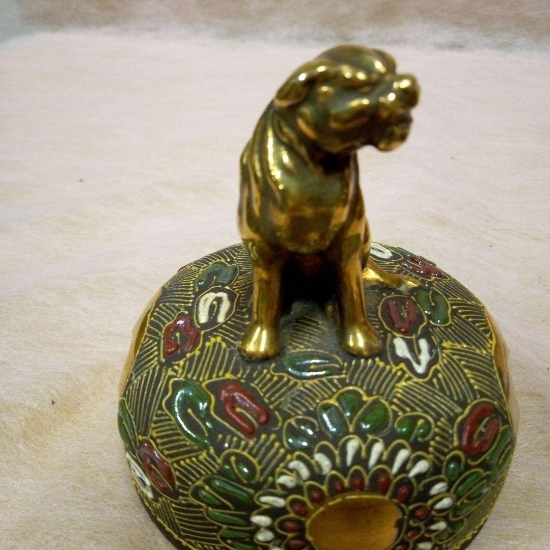 京薩摩 錦光山 香炉 古美術 古道具 骨董