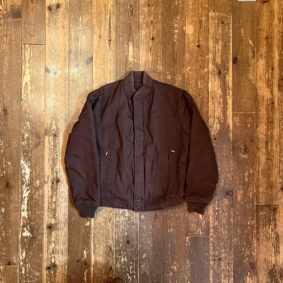 70s ☆Catalina derbyjacket brown☆36 - メルカリ