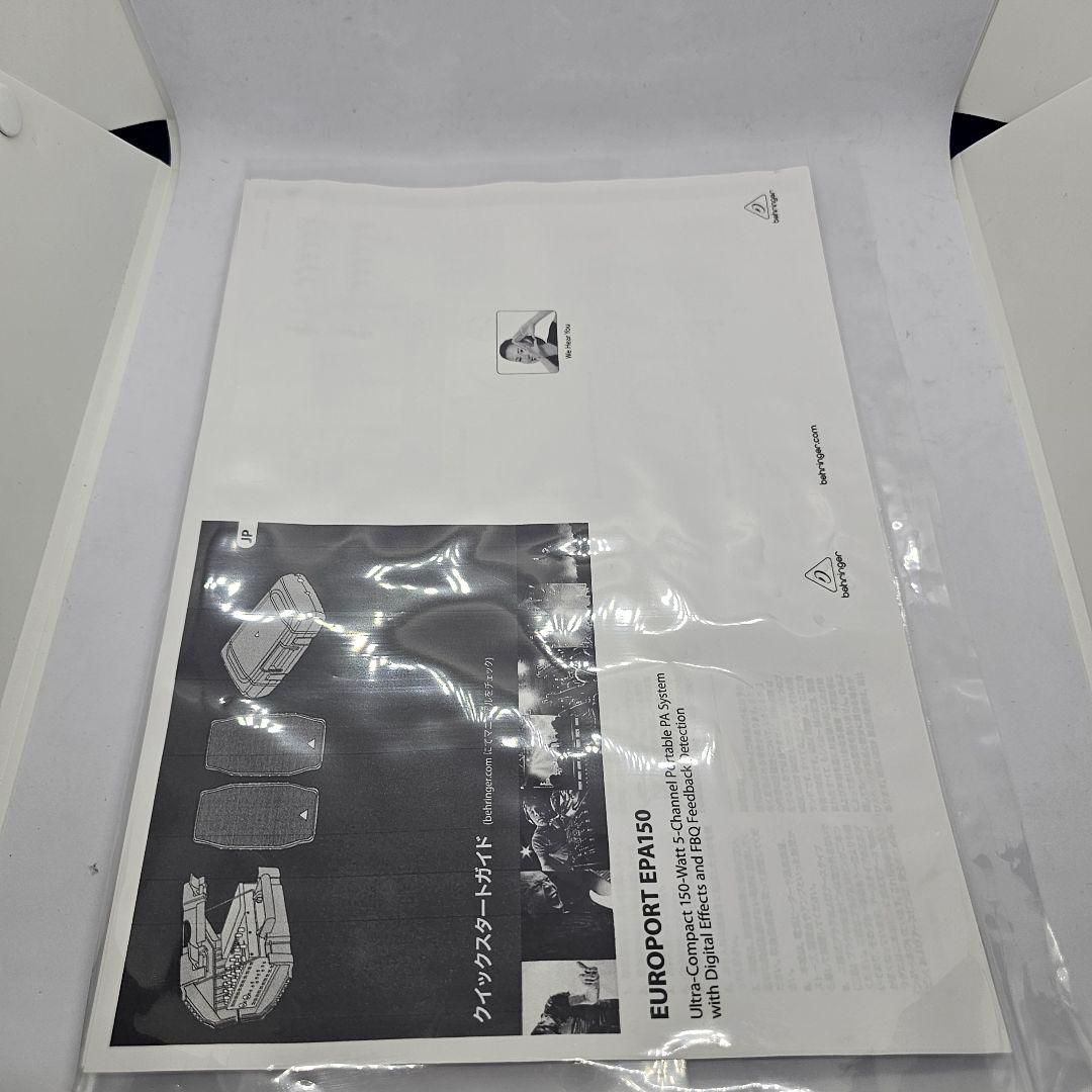 配信機器・PA機器・レコーディング機器 EUROPORT EPA150