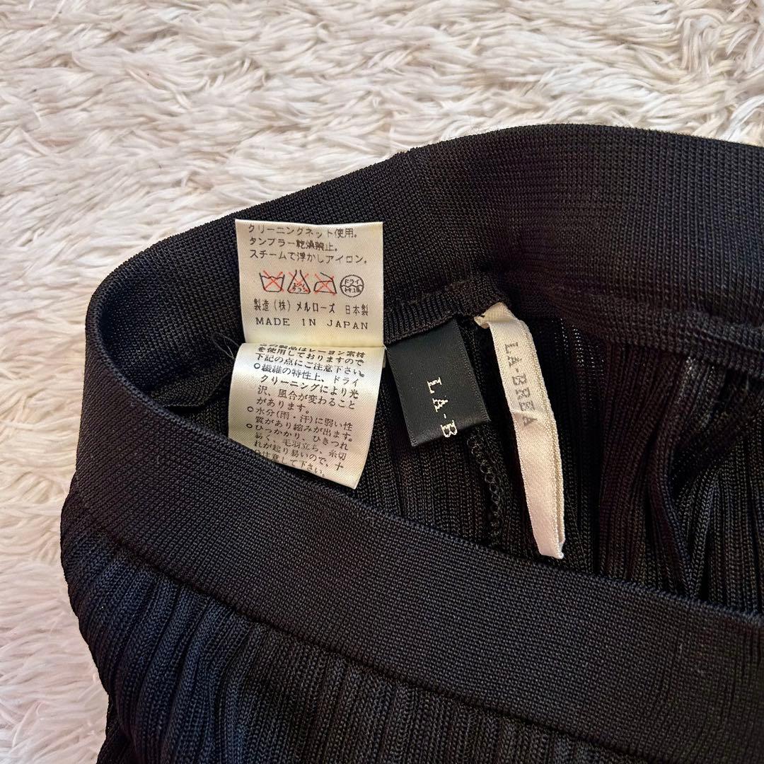 美品⭐︎MELROSE LA-BREA リボンヤーンレースセットアップ　花モチーフ