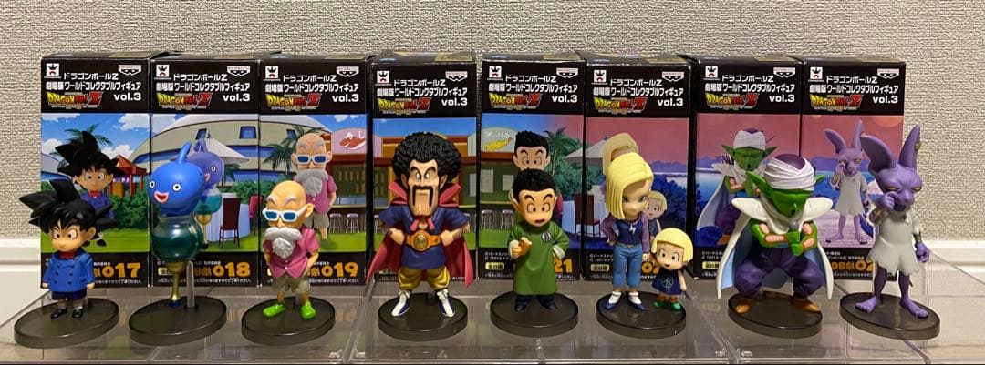 ドラゴンボールZ 劇場版 ワールドコレクタブルフィギュアvol.1 ・2・3・4