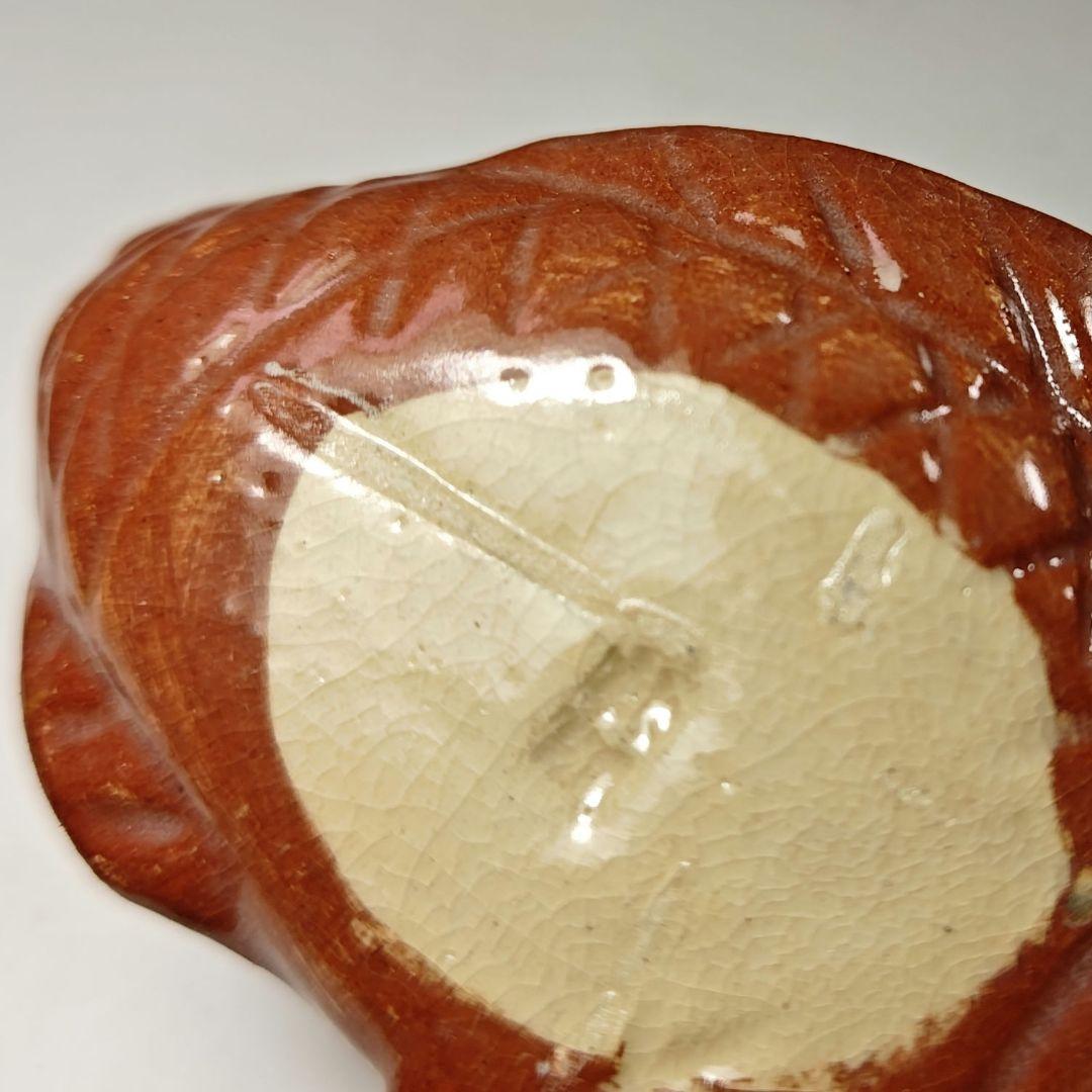 イ296 香合『加州梅山窯 香野壮明』『鯛 香合 共箱』茶道具