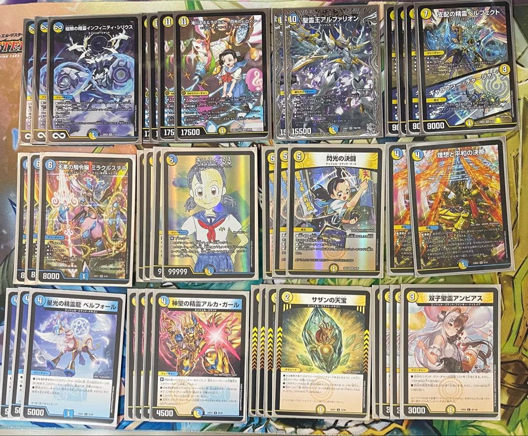 滝川るる&ラフルルラブエンジェルコマンドデッキ　ミラクルステラ　アルファリオン 滝川るる&ラフルル シク エンジェルコマンド デッキパーツ まとめ売り