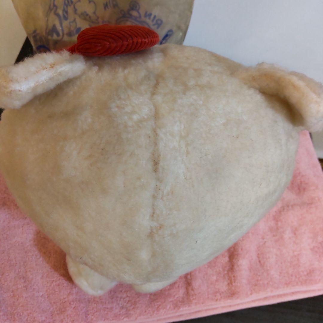 激レア】1975年 初代キティぬいぐるみ／袋付 《ビンテージ》《昭和レトロ》