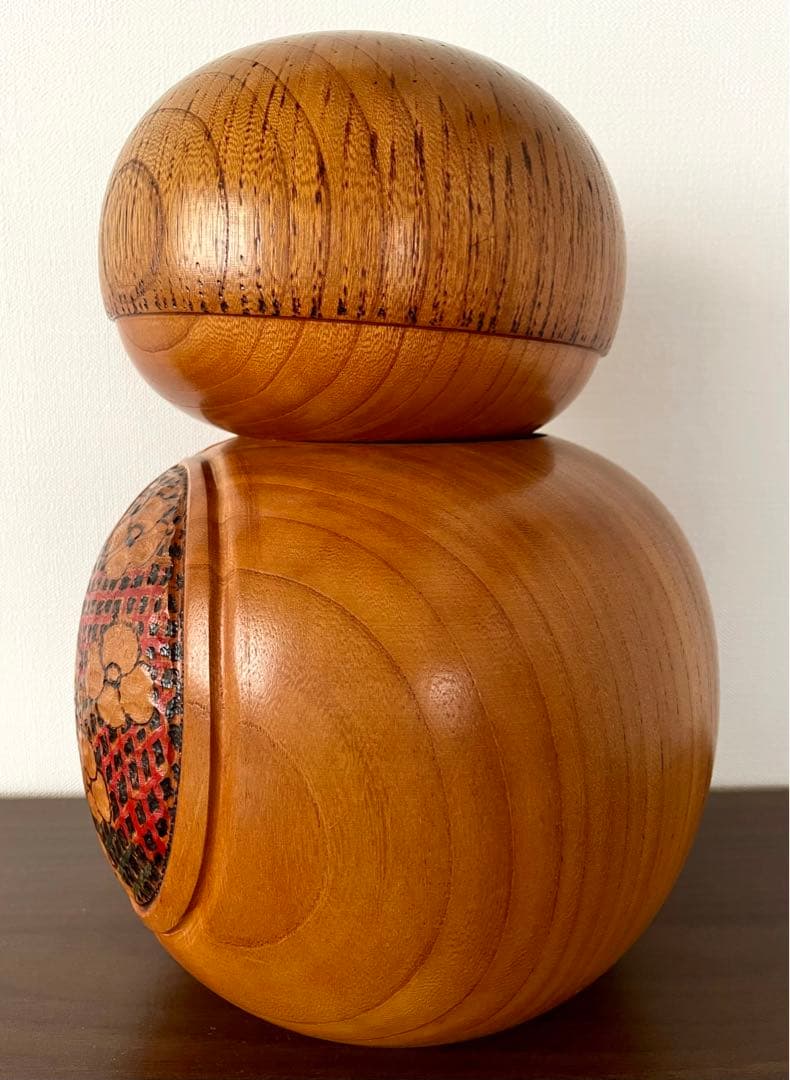 吉田 多加志 Takashi 創作 こけし kokeshi doll 木製 人形 10954 吉田