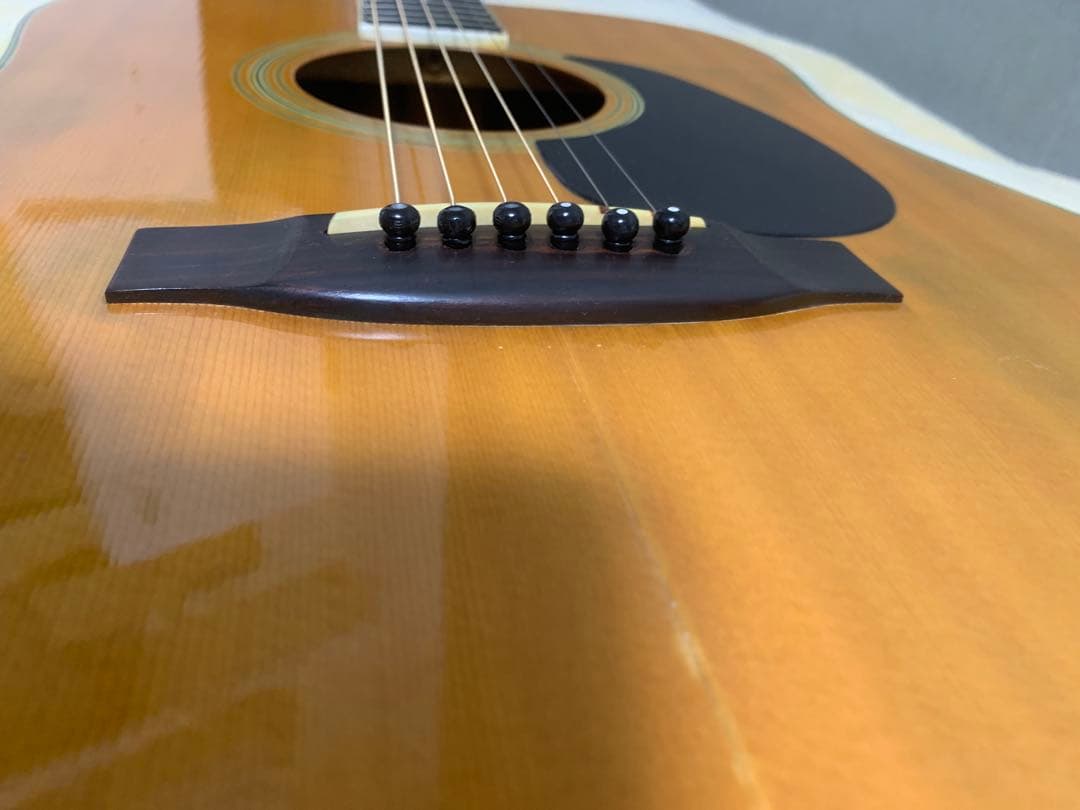 アコースティックギター Yamaki No.135 トップ単板 割れ修復あり 商品