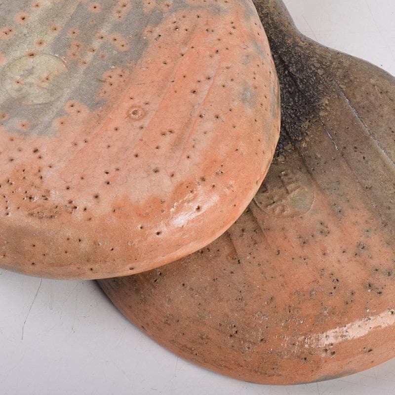 大樋焼 瓢式向皿 銘々皿 五客 在銘 時代箱付 V R8991 - メルカリ