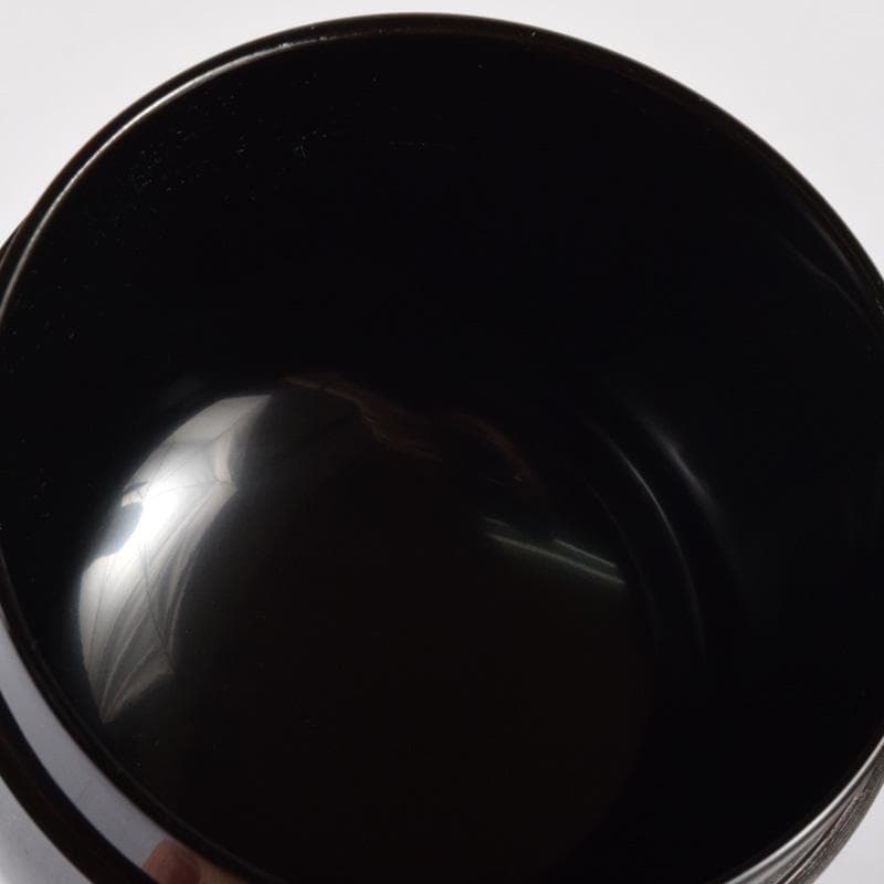 茶道具　山中塗　竹内幸斎作　熨斗蒔絵　大棗　共箱　V　7212