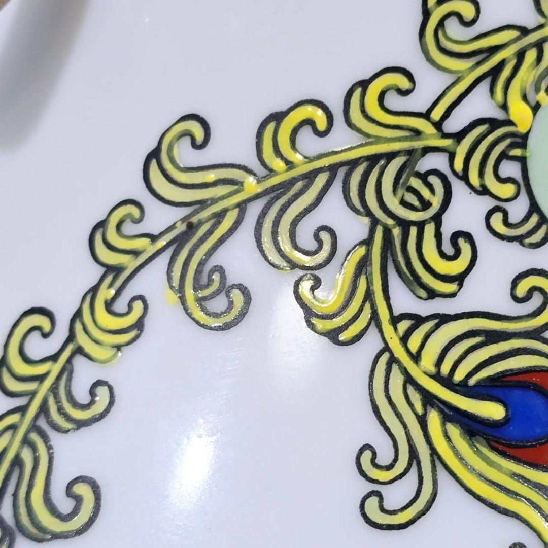 中国美術 鳳蕭圖 花瓶 仙女 磁器製花瓶 乾隆年製 職人手描き 西王母