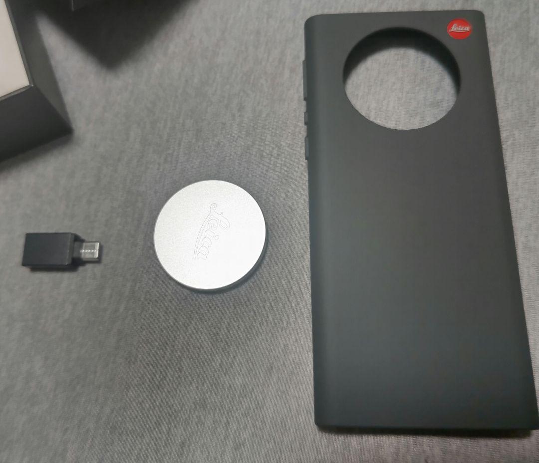 Leica Phone 1 ケース ブラック レンズカバー