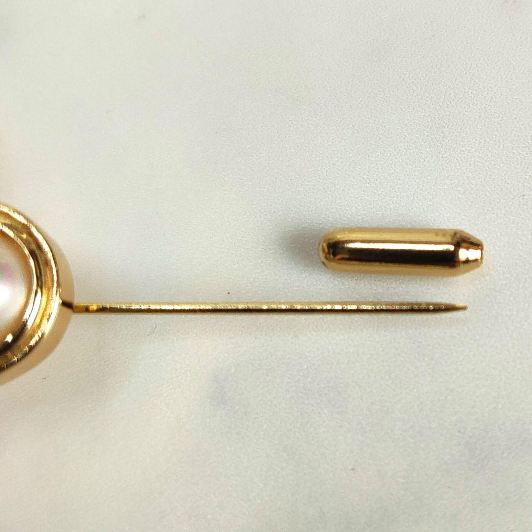 美品✨】クリスチャンディオール ピンブローチ パール CDロゴ ゴールド金具