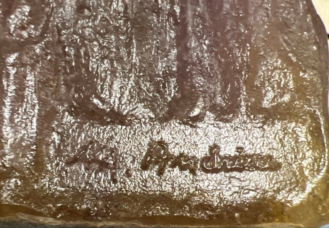 ドームフランス置物 マディ・アンドリアン作者 題．小さな学校 100／57