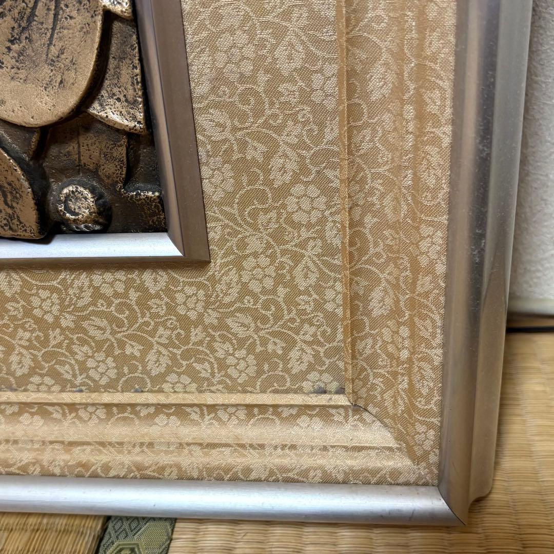 秀峰 秀峰刀 銅製 オブジェ 秀峰彫刻 アンティーク 銅 彫刻 孔雀