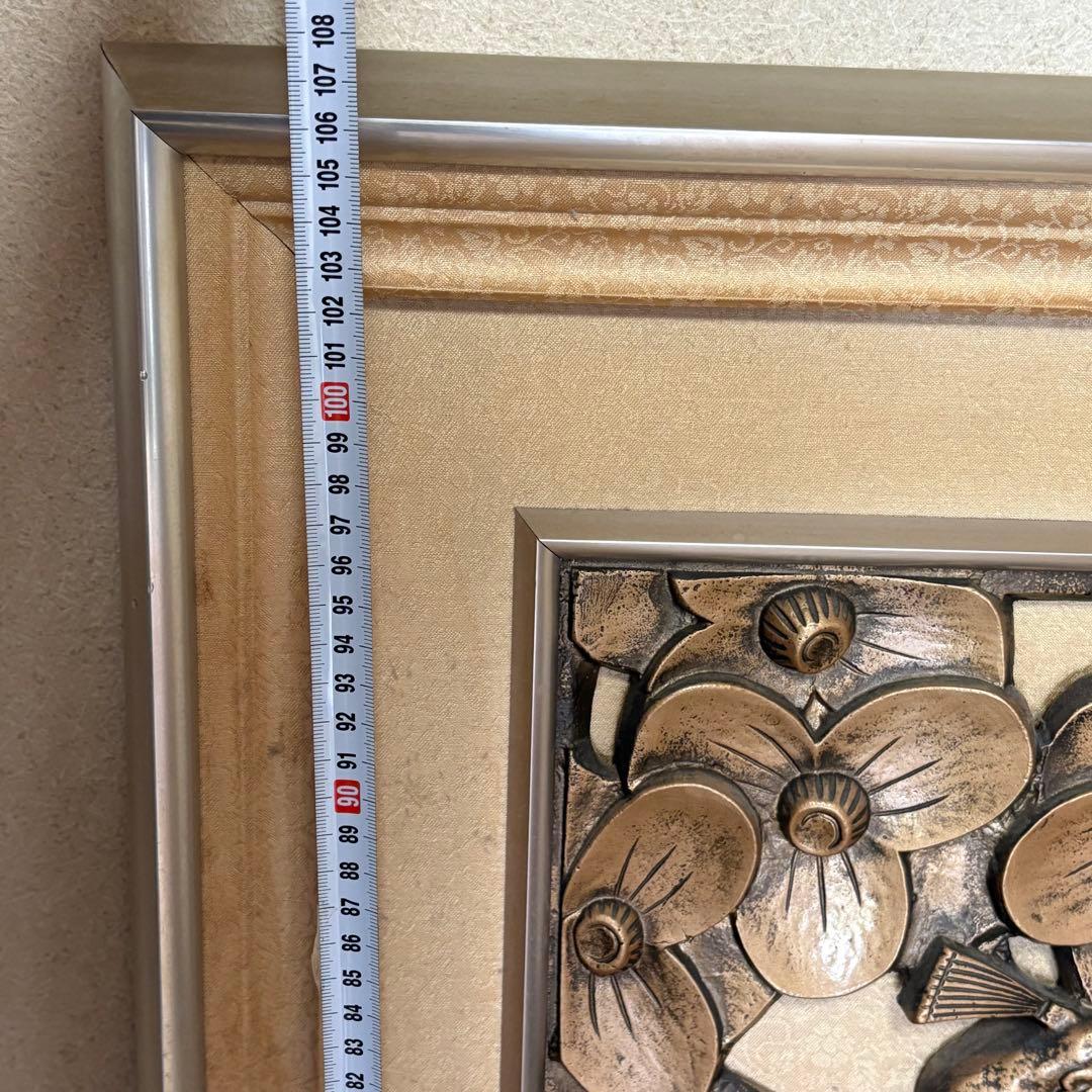 秀峰 秀峰刀 銅製 オブジェ 秀峰彫刻 アンティーク 銅 彫刻 孔雀