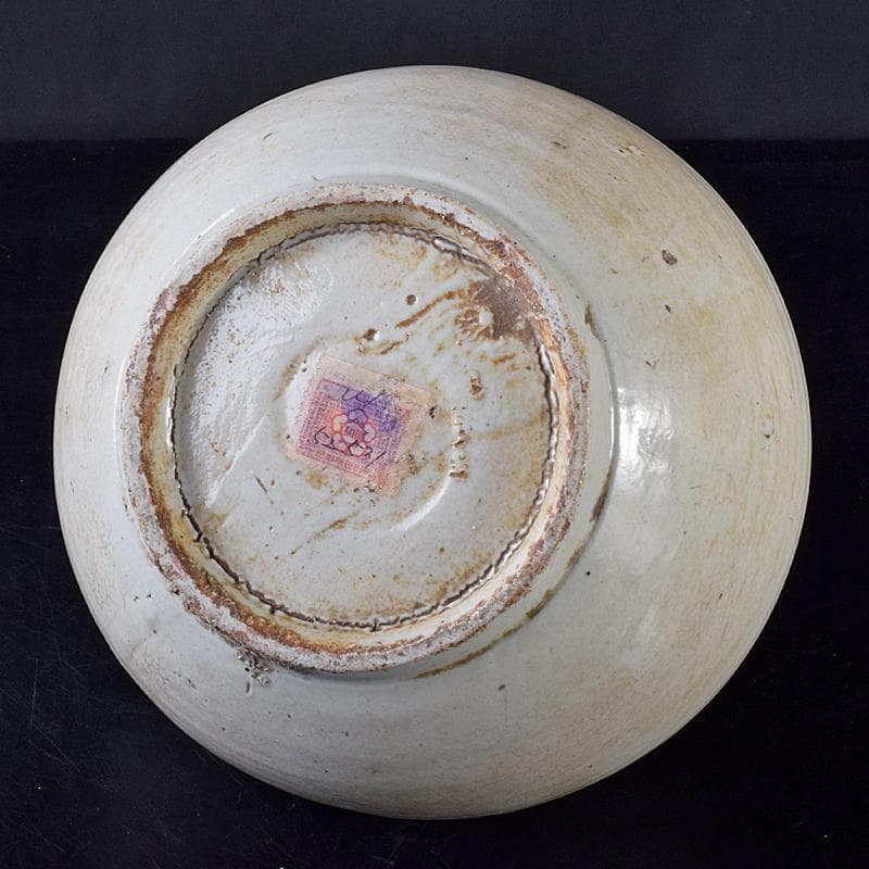 朝鮮美術 李朝 高麗白磁 染付 壷 V R7947B