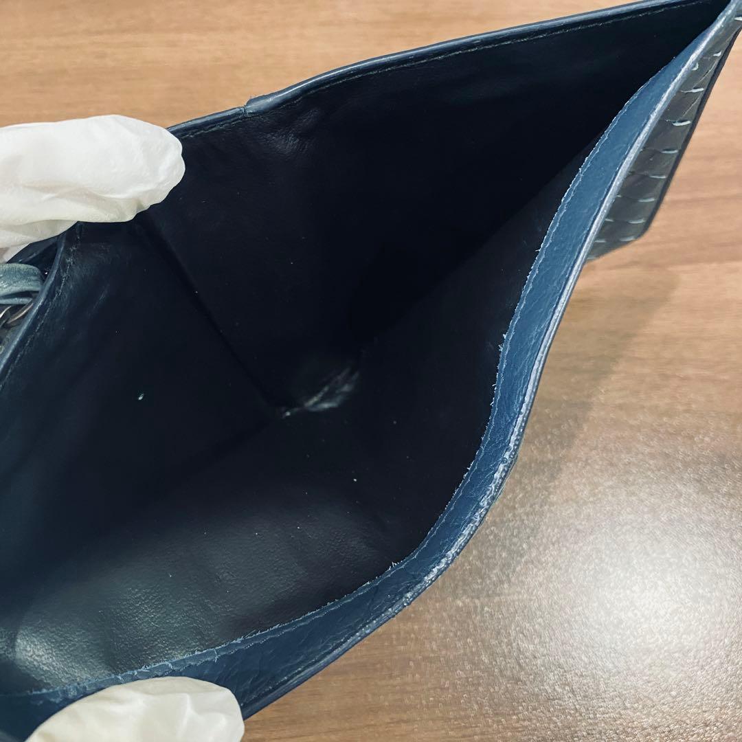 BOTTEGA VENETAボッテガヴェネタ イントレチャート二つ折り財布