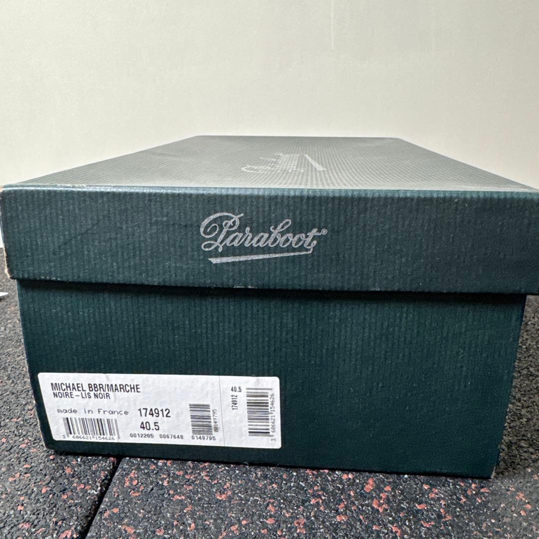 【ほぼ新品】Paraboot MICHAELパラブーツ　ミカエル　トリコタグ