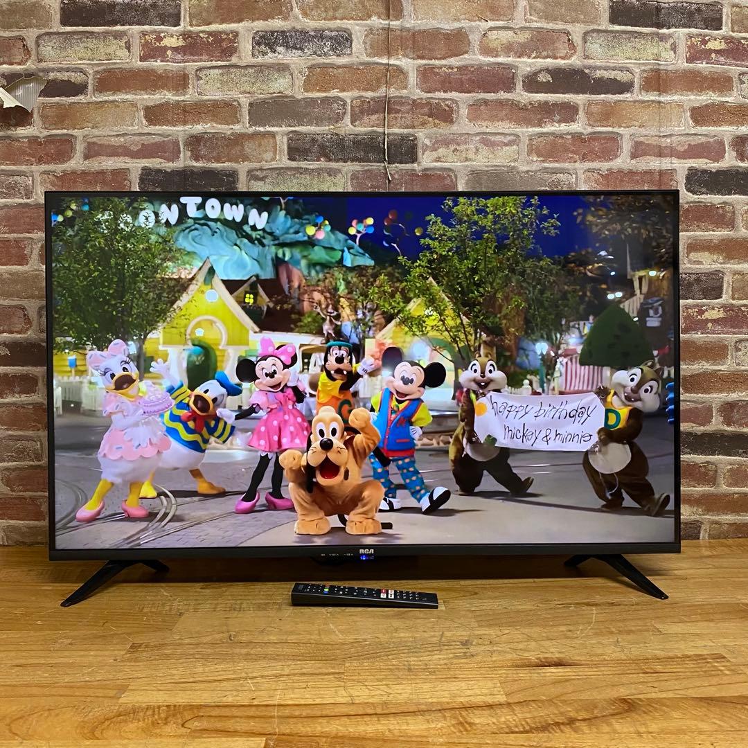 RCA 43V型 4K チューナーレス 液晶テレビ RCA-43N1 アプリ○ RCA 43V型