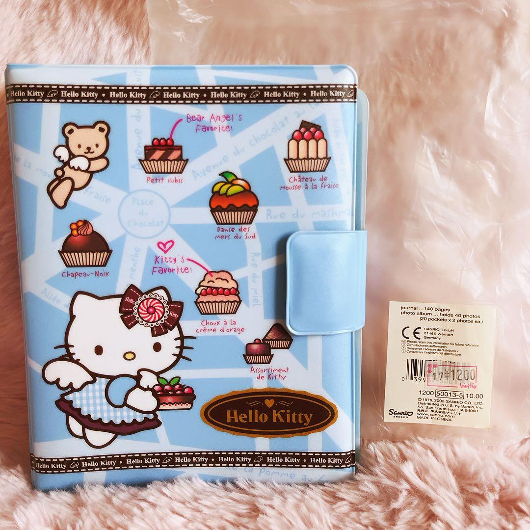 希少レア　ハローキティ　エンジェルベア　スイーツ　USA レターセット　ケース