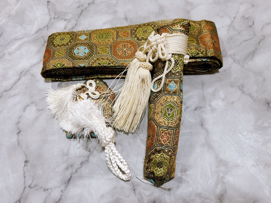 3歳用フルセット♡七五三　男の子　一式　緑系　抹茶色