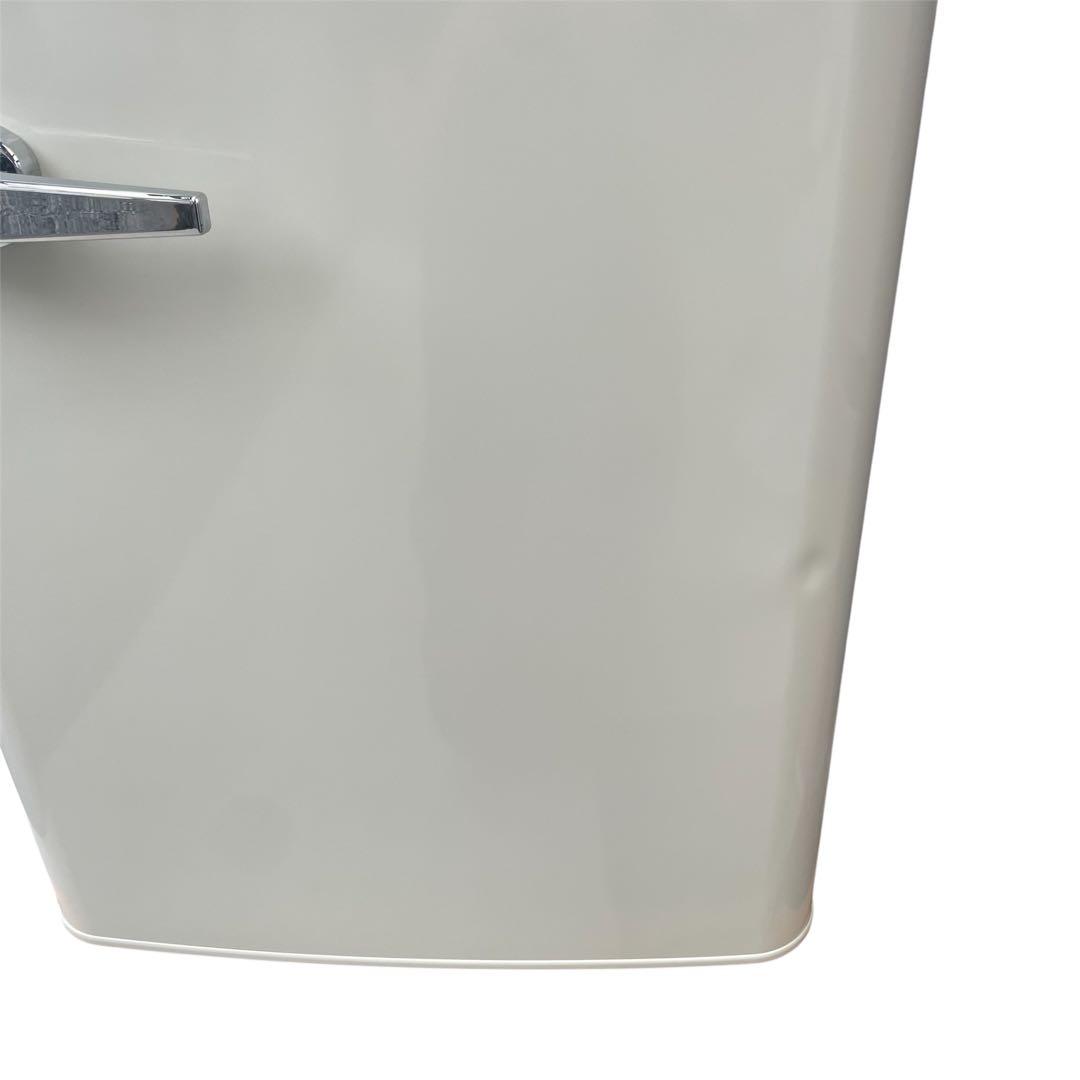 ◯オーヤマ 冷蔵庫 PRR-082D-W 81L 2023年製 ホワイト レトロ