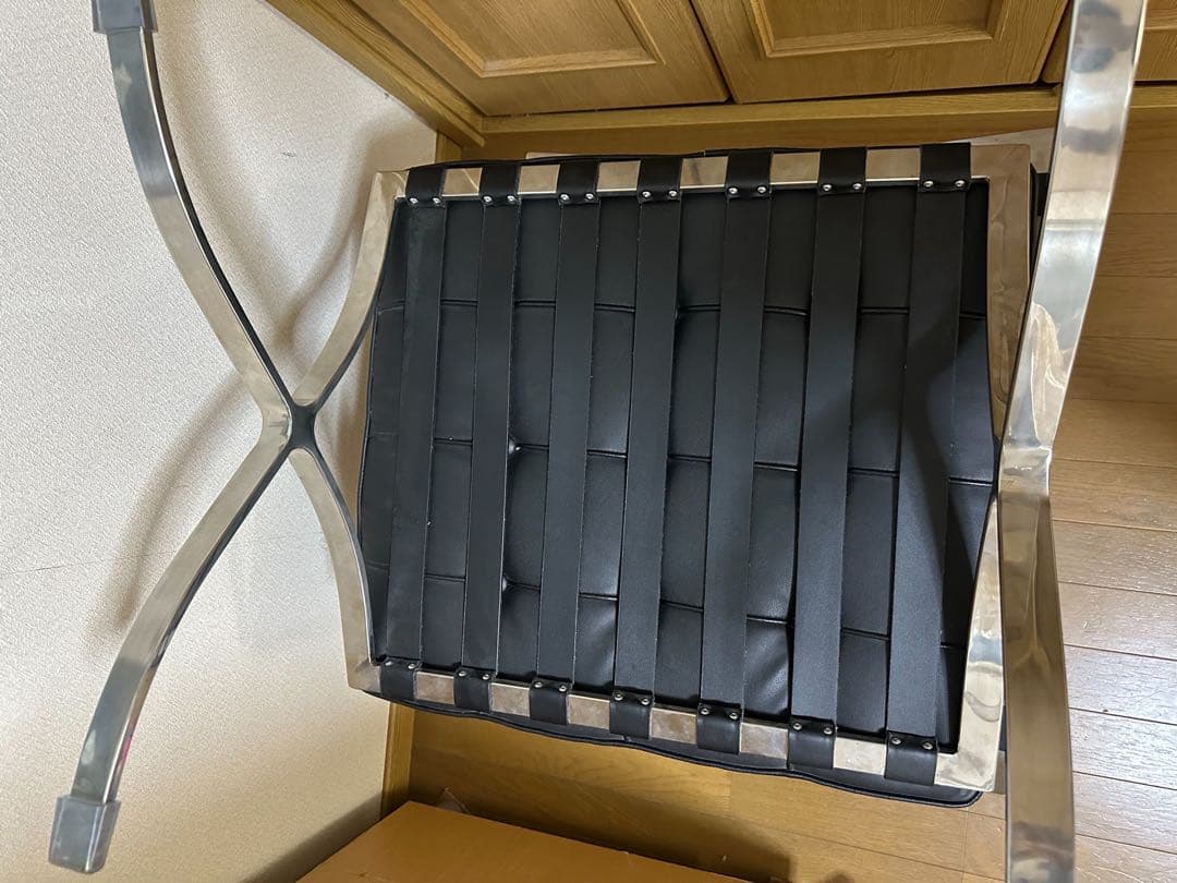 バルセロナチェア　オットマン　BARCELONA Ottoman 黒