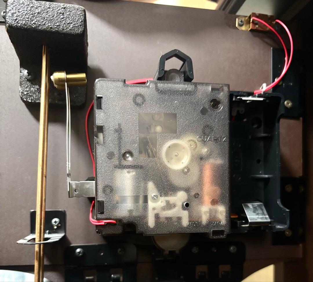 【動作品】CITIZEN 柱時計 4MJ741 HOUR STRIKE クオーツ