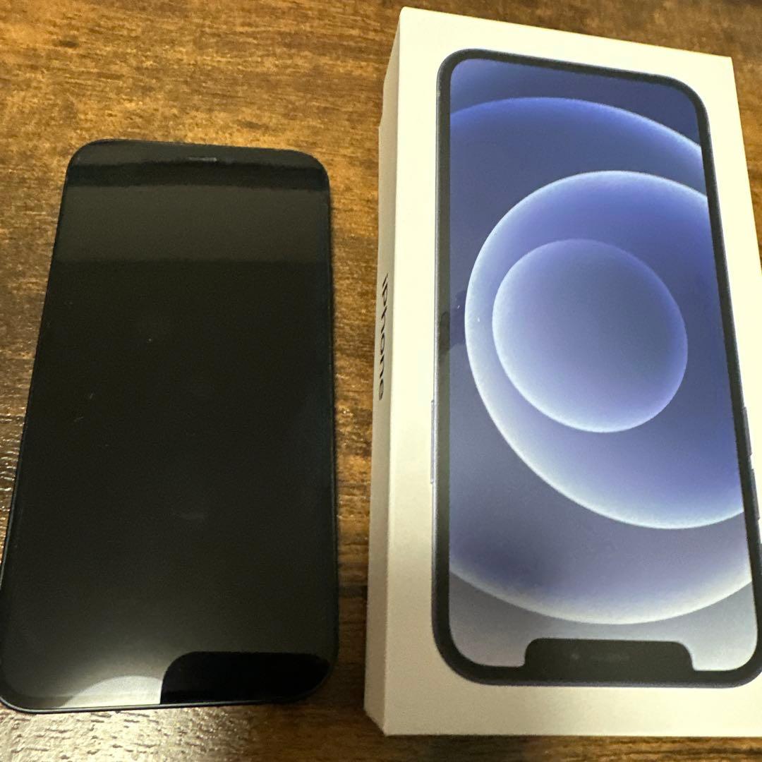 Apple iPhone 12 ブラック 本体 256GB Apple iPhone 12 miniブラック