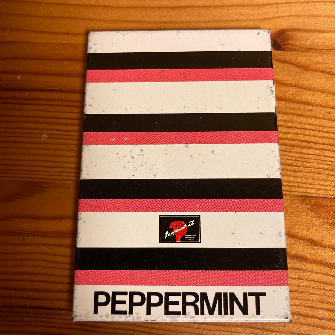 80年代当時物 ペパーミント ハンドミラー&メモ帳 5点セット ロカビリー