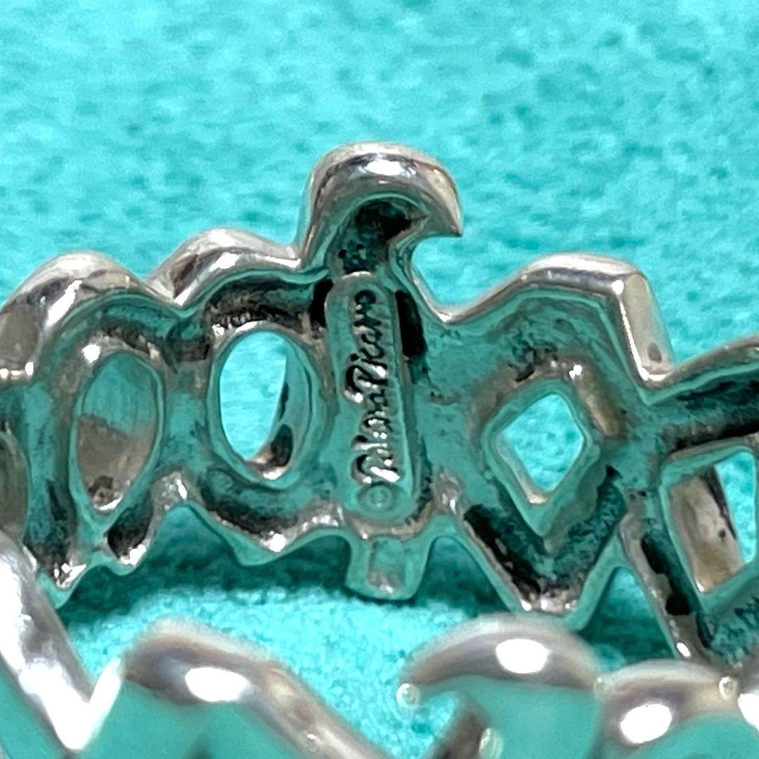 TIFFANY&Co. ティファニー　ラブ&キスリング　12号