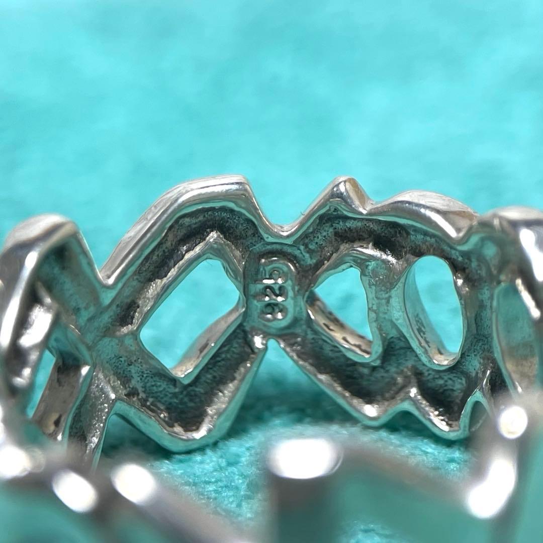 TIFFANY&Co. ティファニー　ラブ&キスリング　12号