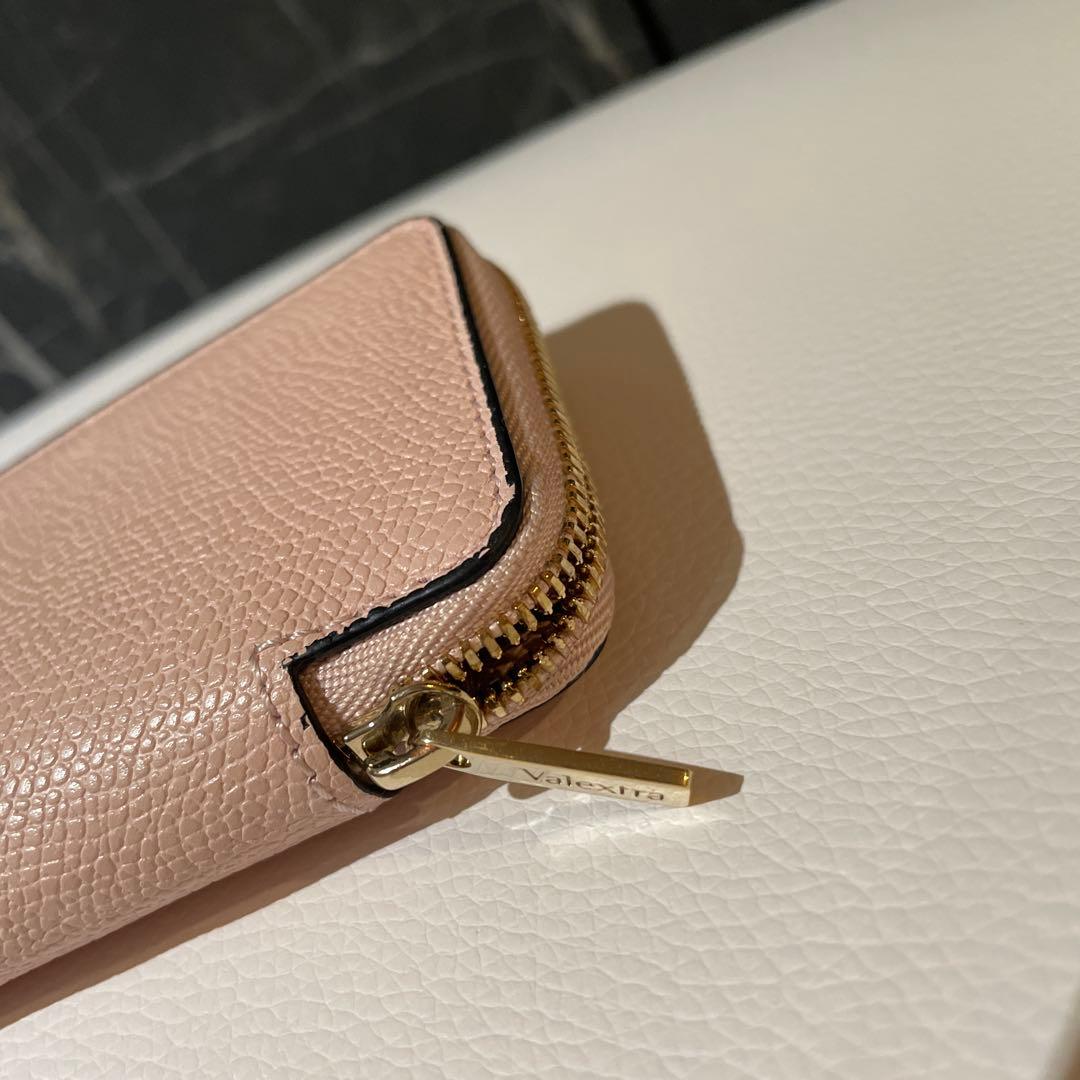 ヴァレクストラ　ラウンドジップ ミニウォレット　ペオニア