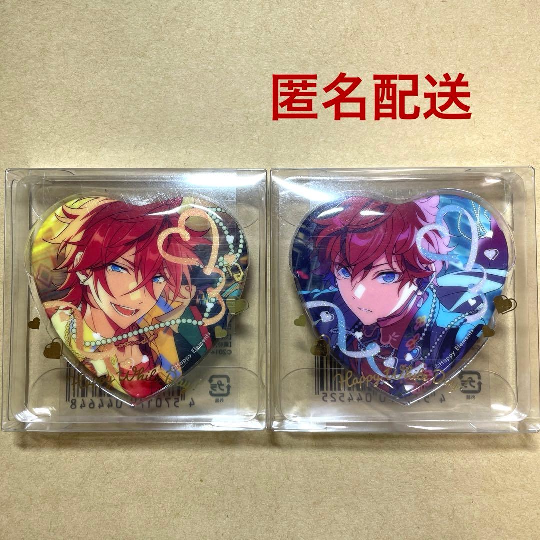 あんスタ ホワイトデーハート缶バッジ 天城一彩