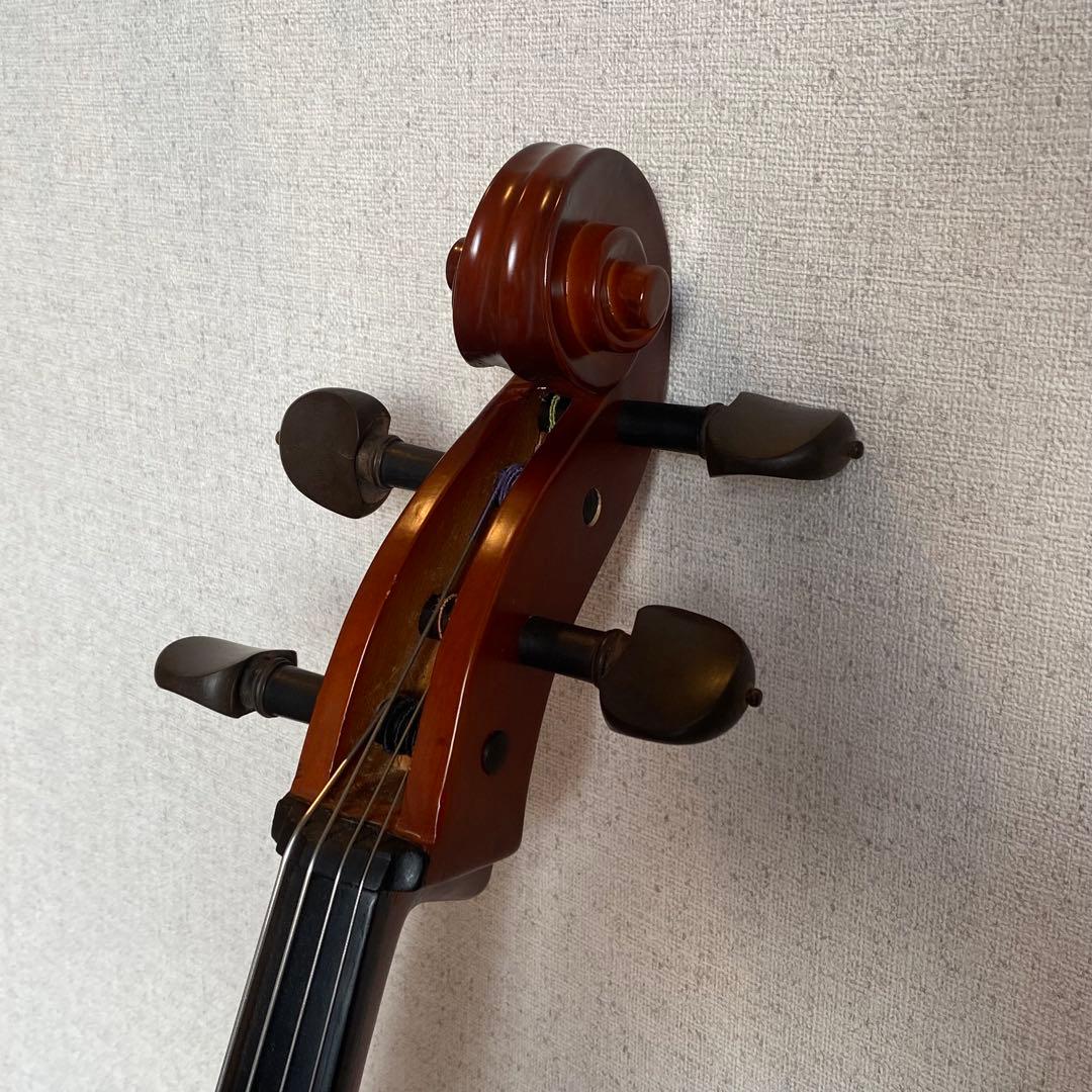 【弓・収納袋付き】エレクトリックチェロ サイレントチェロ 木製 匿名配送