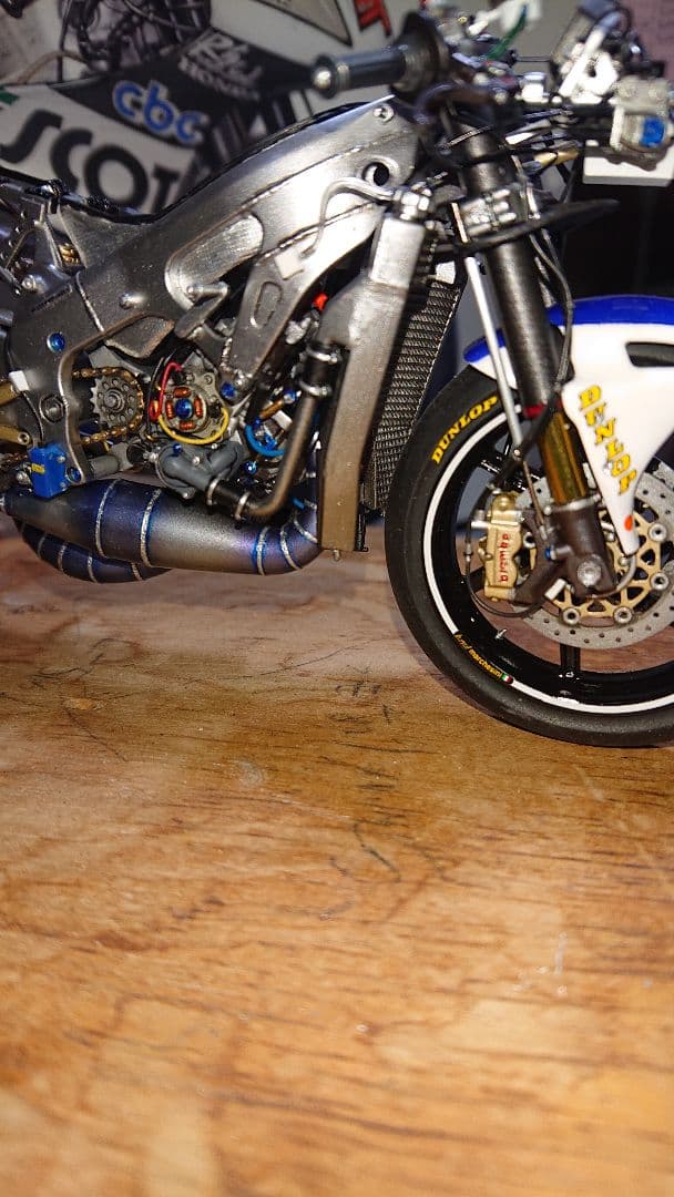 Honda 1/12 RS250RW完成品 ハセガワ タミヤ フジミ アオシマ