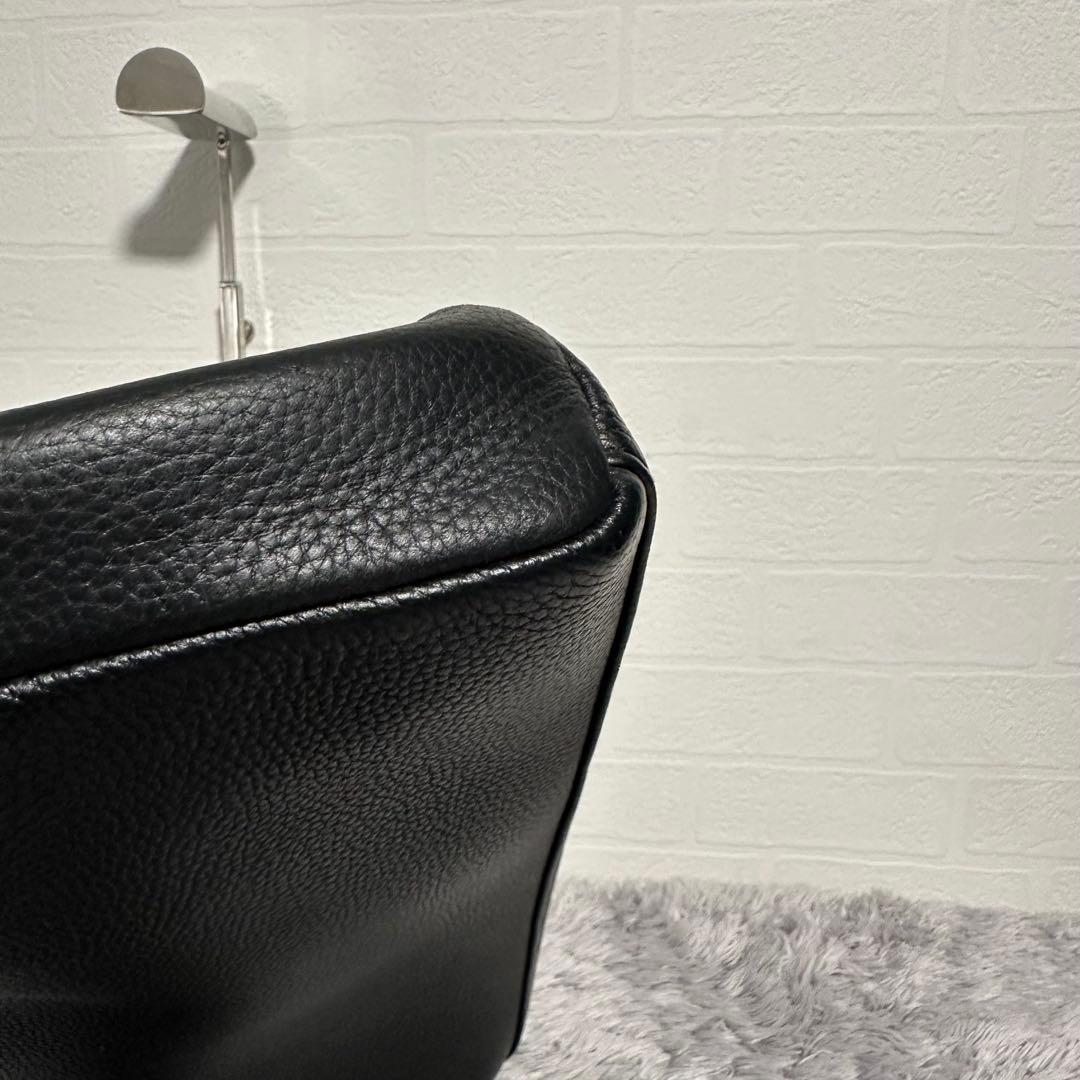 未使用級美品　MURA ムラ　ビジネスバッグ　ブラック　黒　レザー