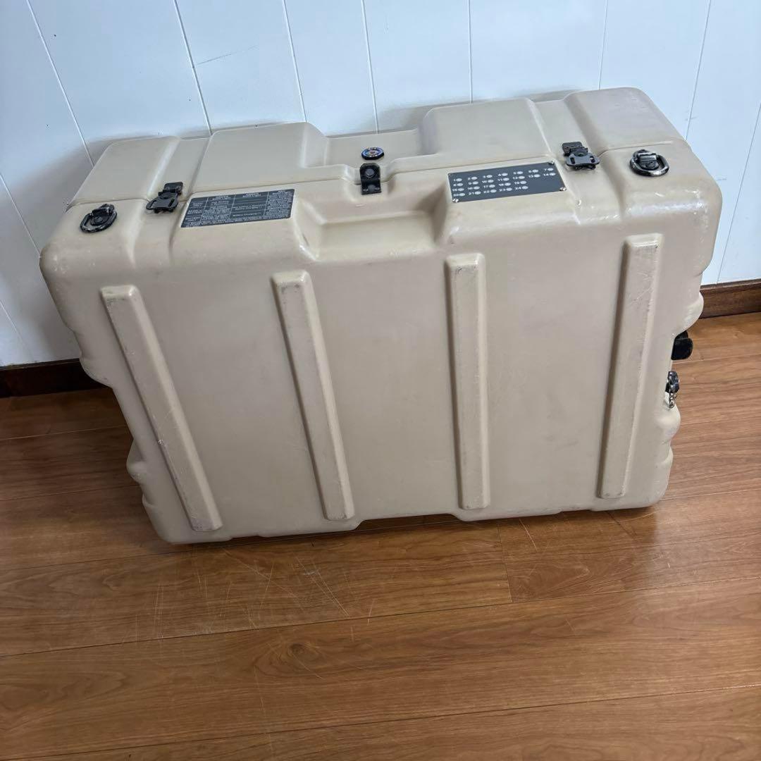 専用出品　米軍　実物　ミリタリー　ハードケース　サンドカラー