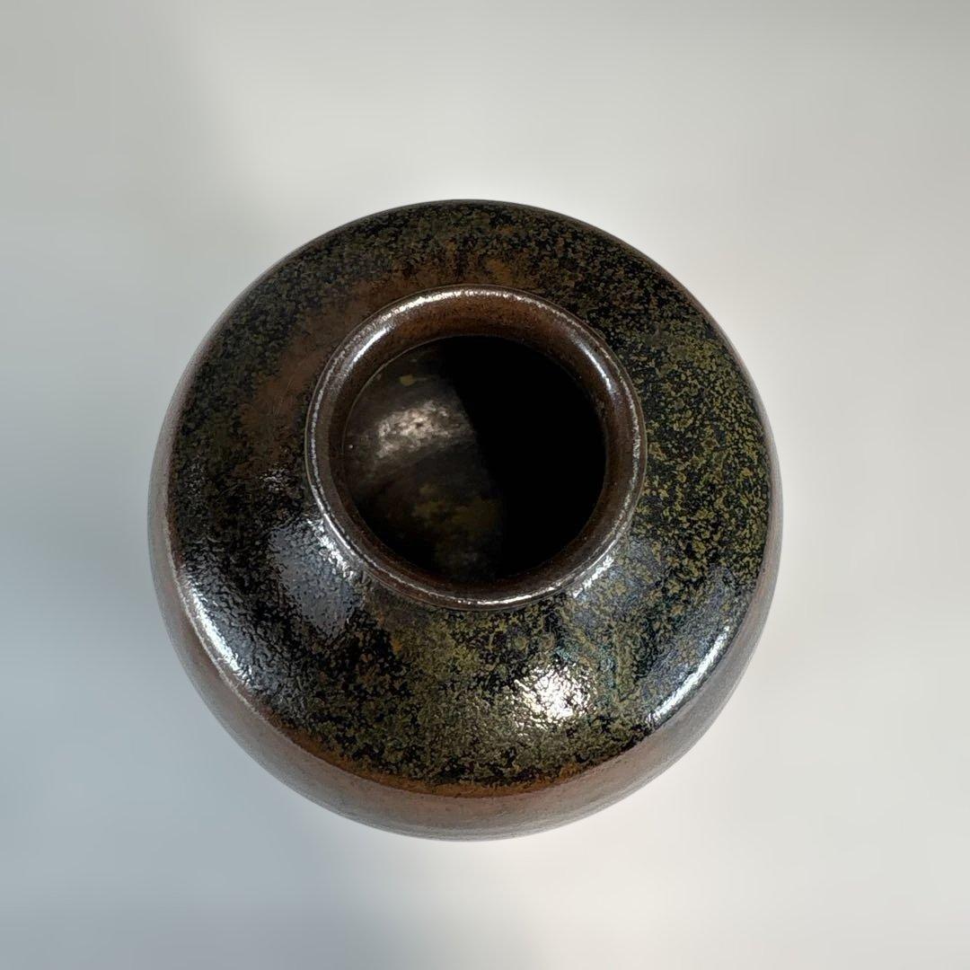 【茶道具】平安仁史造　本能寺文琳茶入（共箱）★送料込★