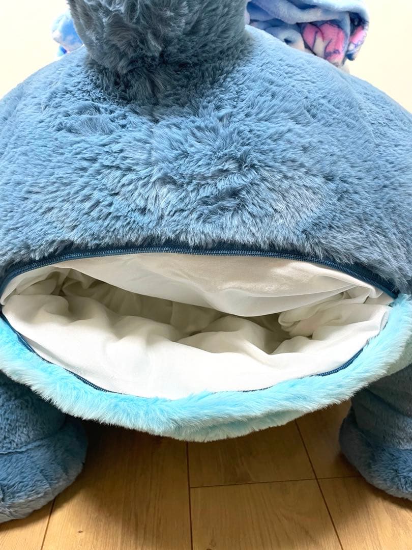 【新品未使用】値下げ中COSTCOスティッチ ブランケット付き