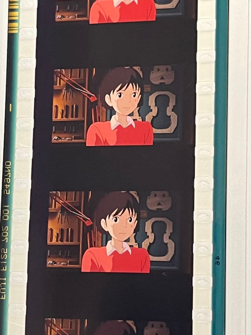 ジブリ美術館 フィムルブックマーカー 耳をすませば 雫 ジブリ 耳を