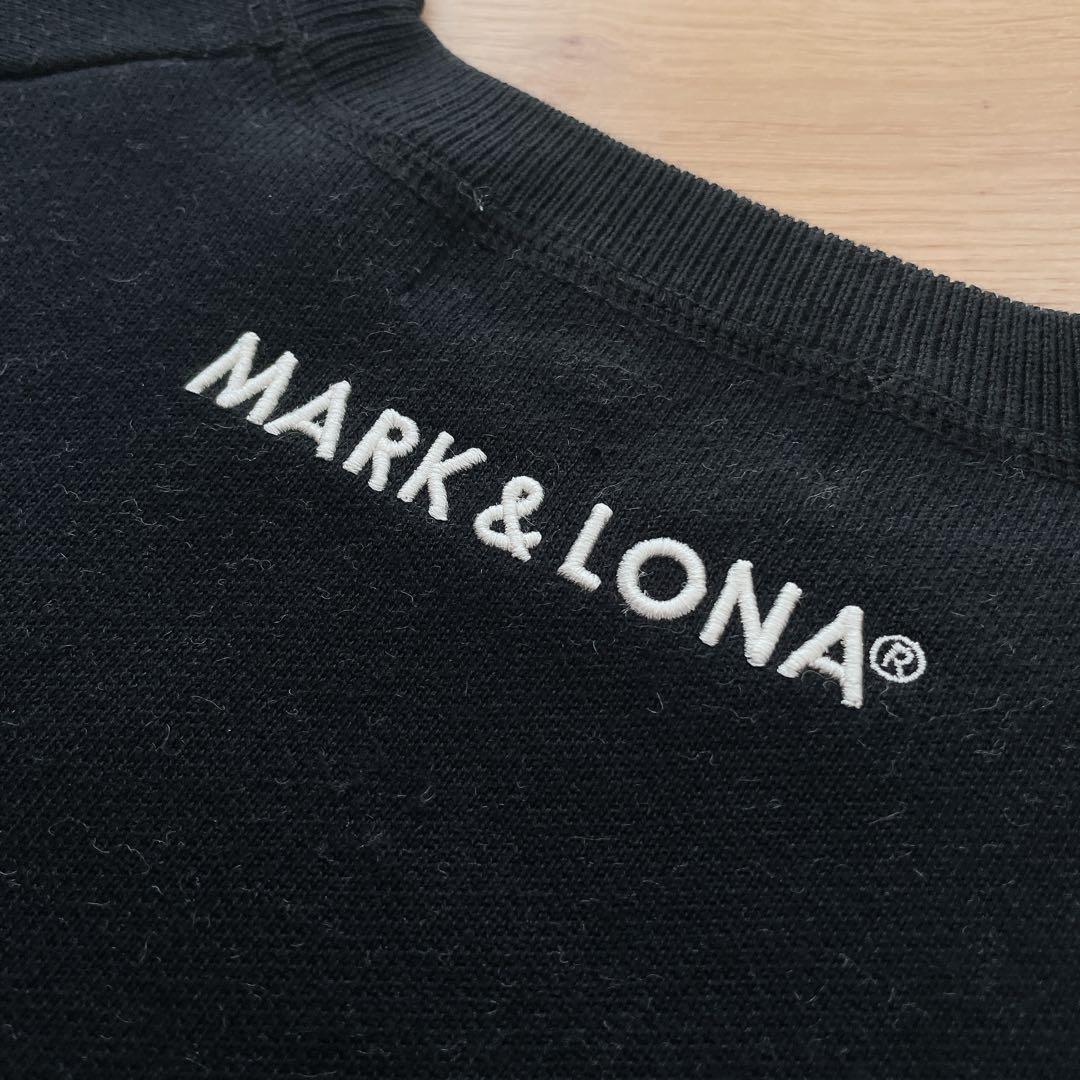 【MARK & LONA 】レディースブラックセーター 38