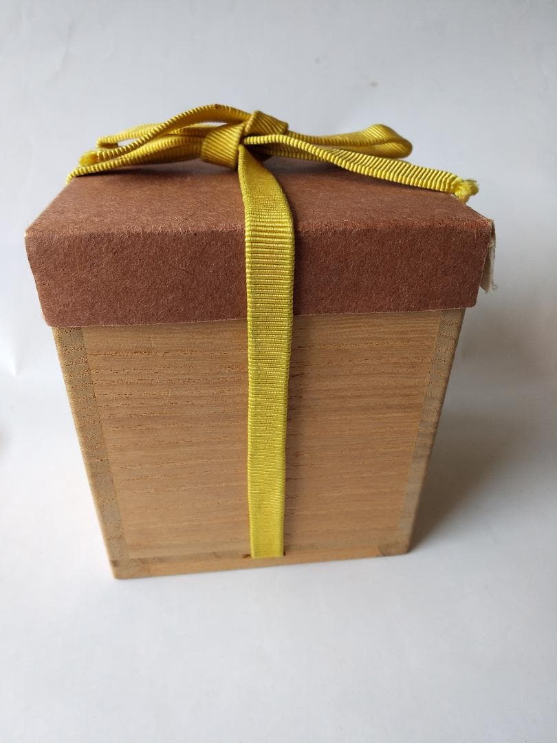 初瀬川柳庵 作 出世 アミ棗 即中斎好 宗匠在判箱書 花押 共箱 共布