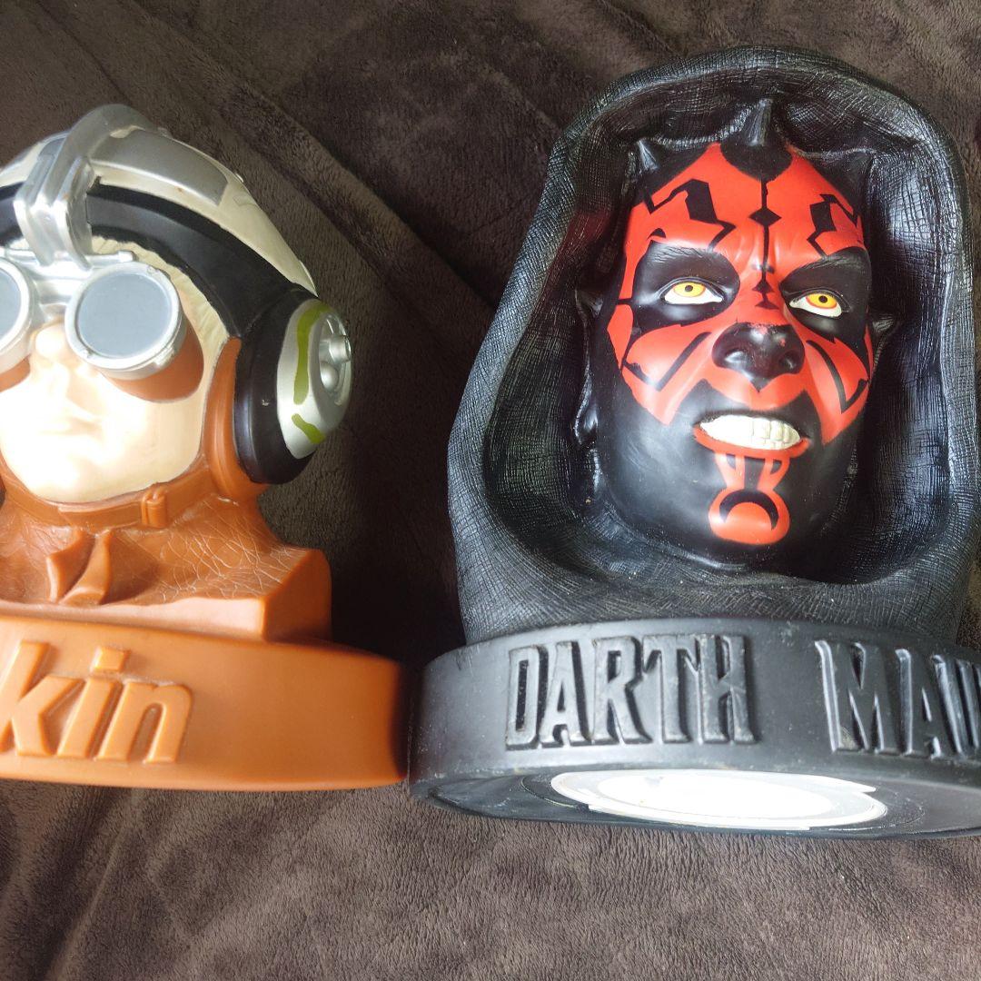 スターウォーズ ダースモール& アナキン.スカイウォーカー 貯金箱