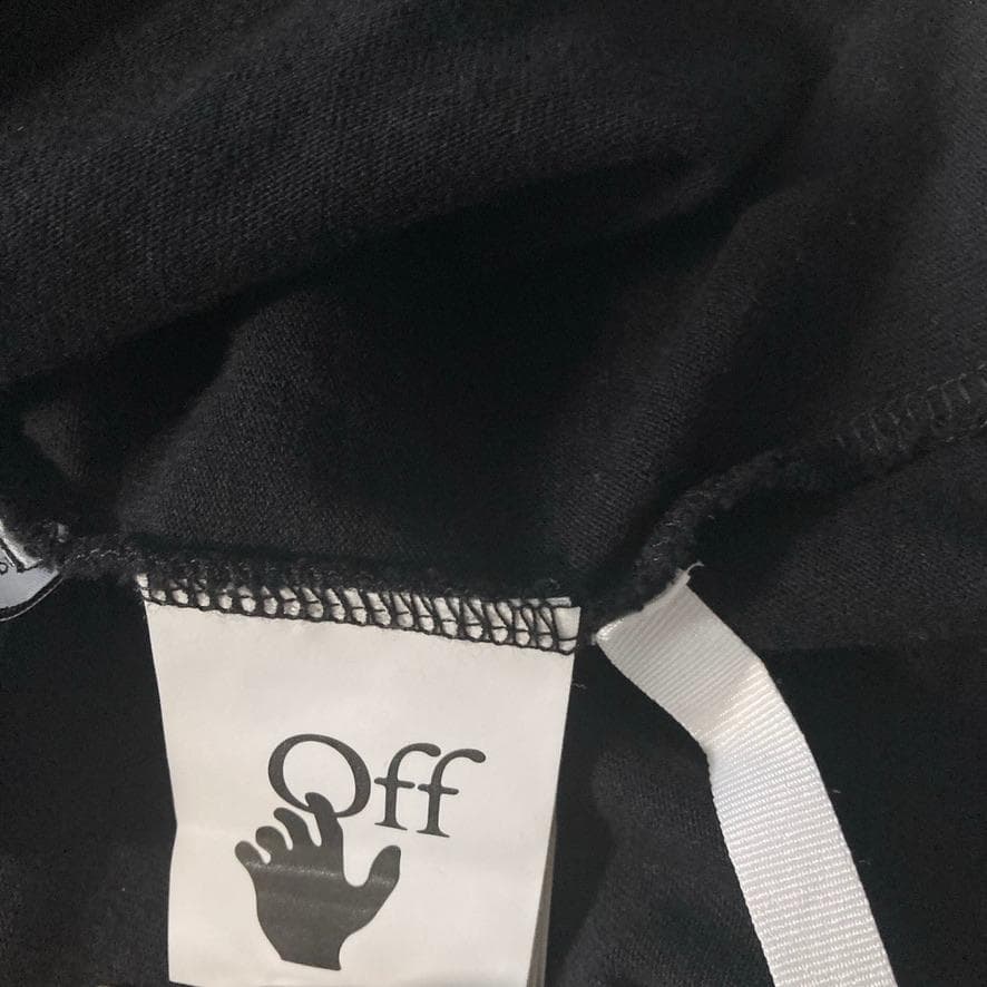 【希少/大人気】オフホワイト グラフィックアロー ブラック XL相当 正規品